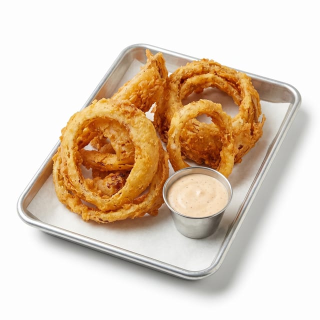 Side Onion Rings.