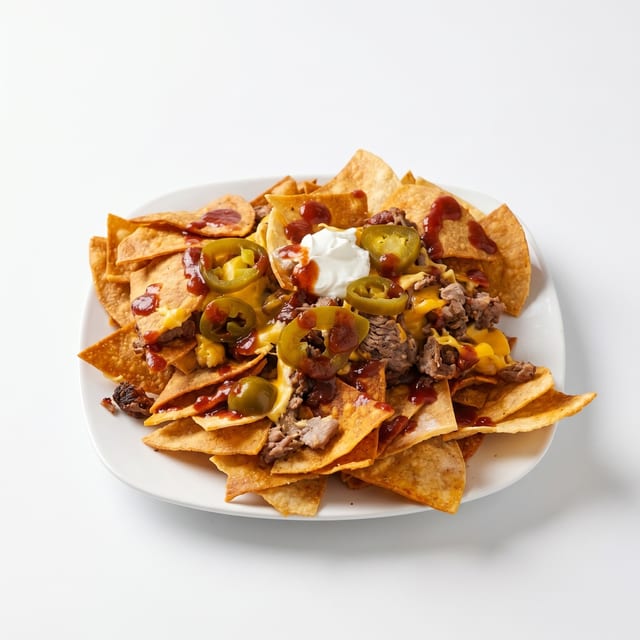 Smoked Brisket Nachos.