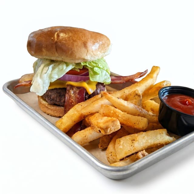 BurgerTown Burger.