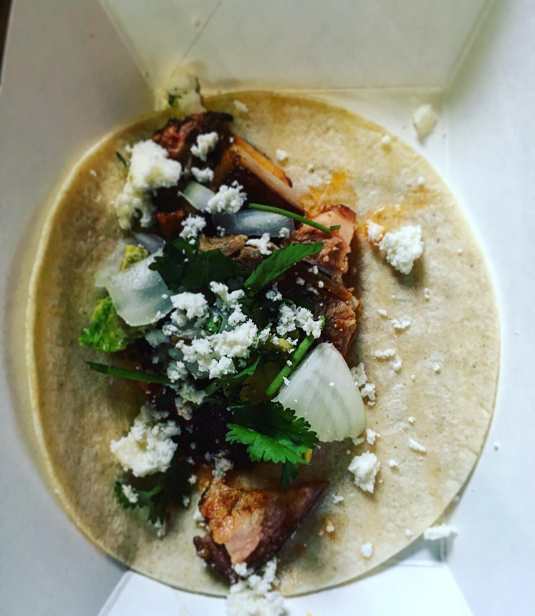 Had a blast at Southern Pine Co tonight for the Graveface Roadshow Kickoff! Many tacos were had by all!! Great music was heard! Reclaimed wood was... Seen! @southernpinecompany @graveface_sav @graveface_recs @hospitalships @stardeathandwhitedwarfs @_wetsocks_ #localmusic #bowtiesarecool #bowtiebarbecueco #tacos #taco #porkbelly #smokedpork #tacosdepanza #barbecue #bbq #allwoodbbq #smoke #quesofresco #pork