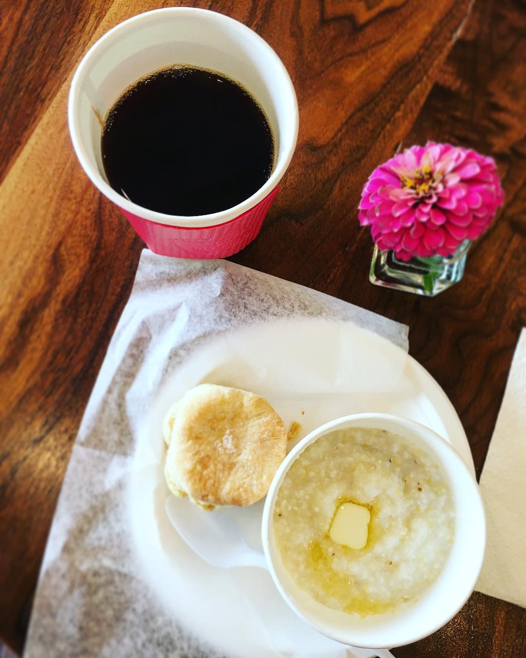 Quite literally the best darn grits I have ever had....