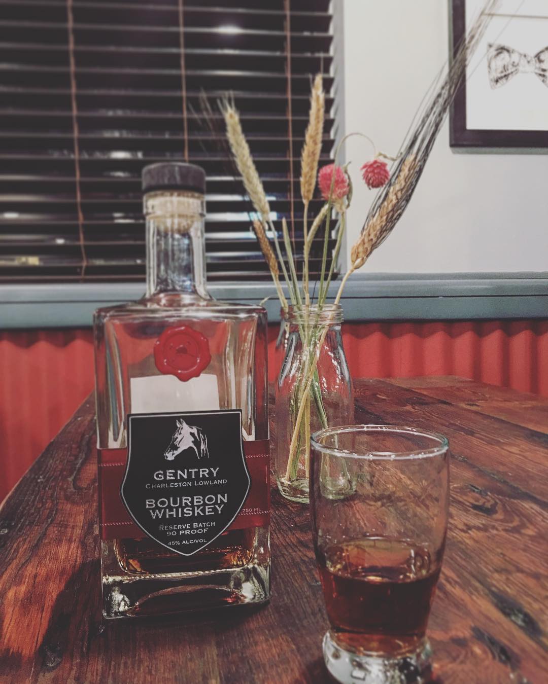 Man. These tables REALLY pop when there's some good bourbon...