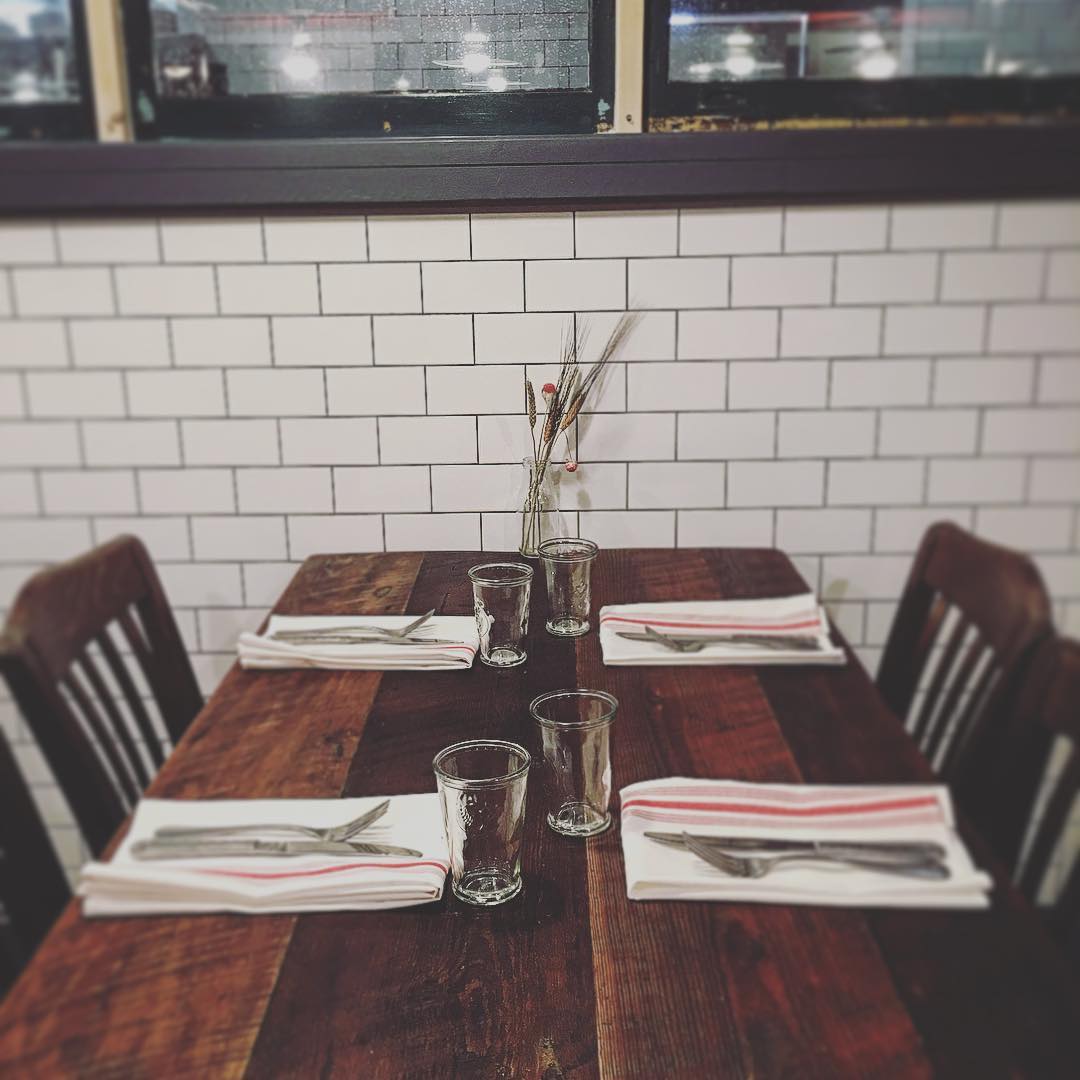 Gonna try our hand at serving some family and friends...