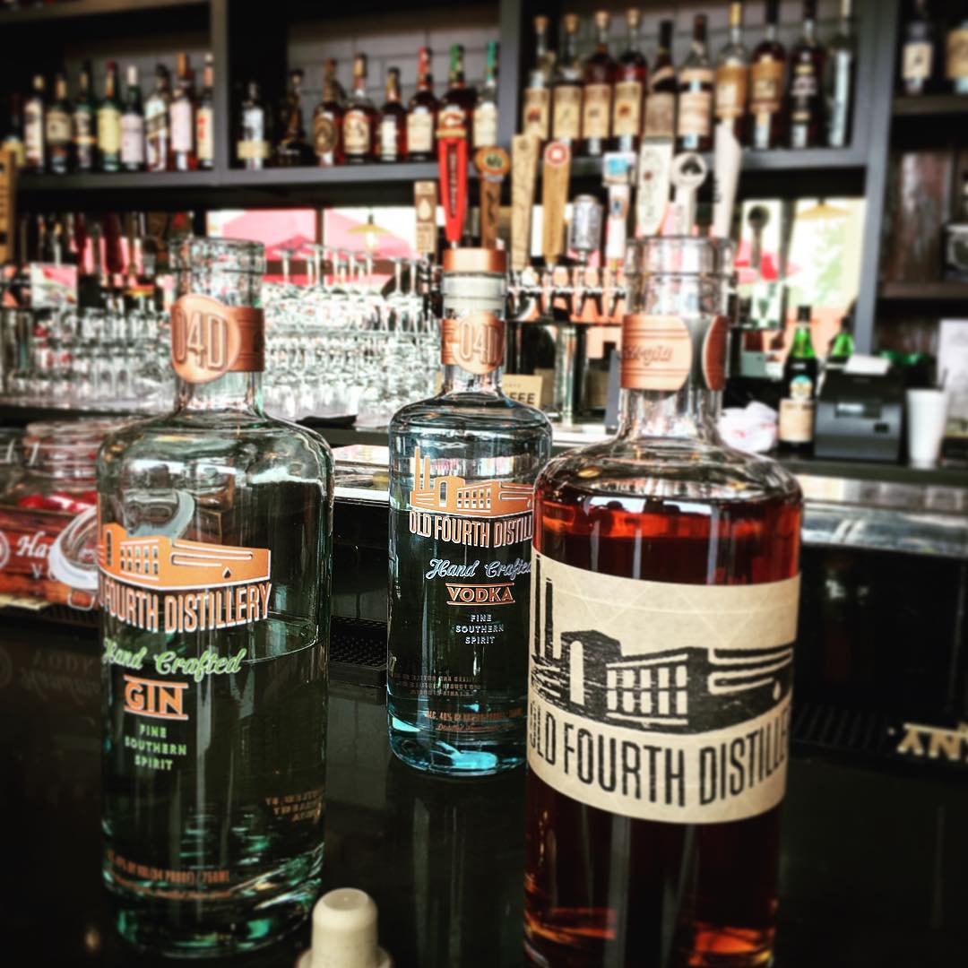 Our friends from Old 4th Ward Distillery came by today....