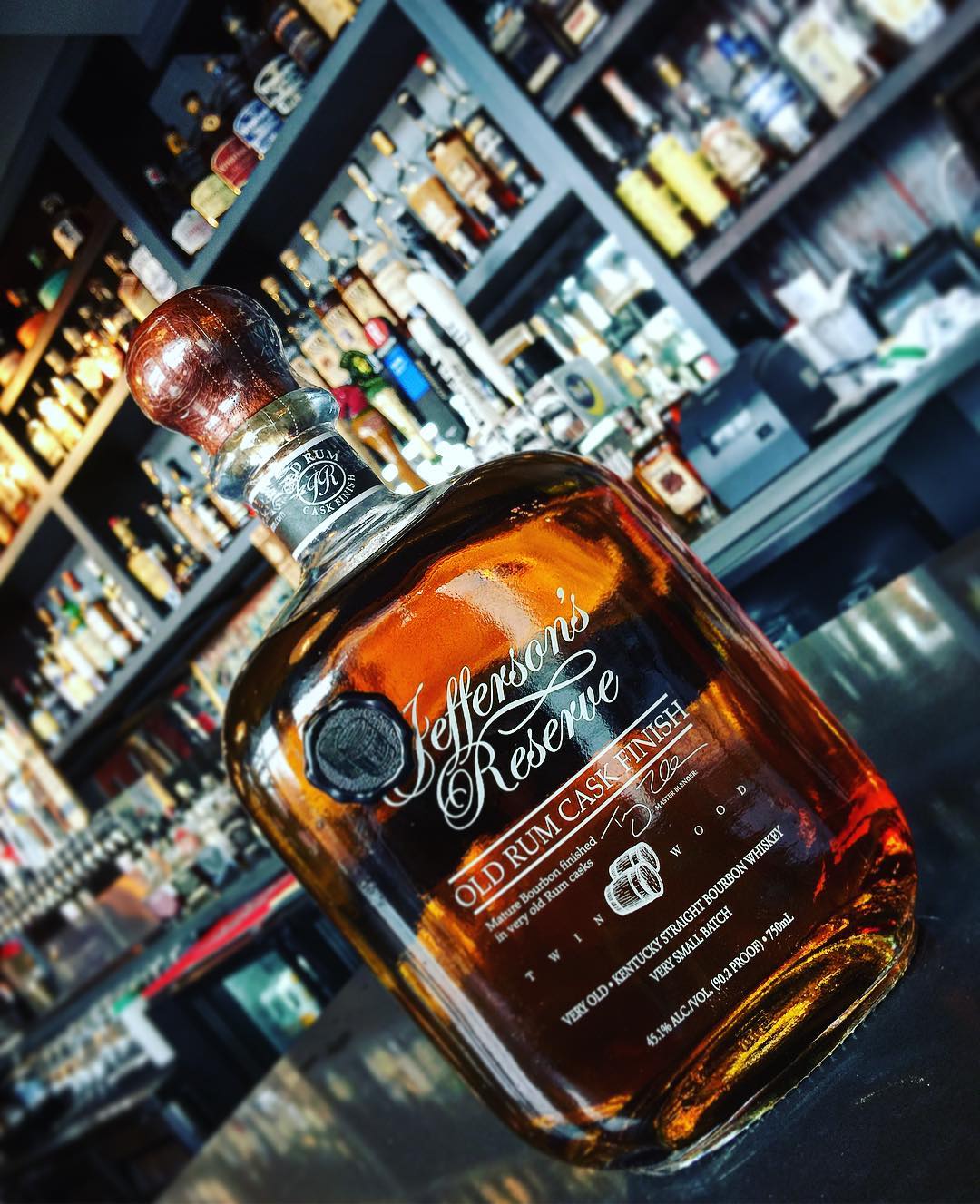 Oh boy! Old Rum Cask Finish Jefferson’s Reserve is in…