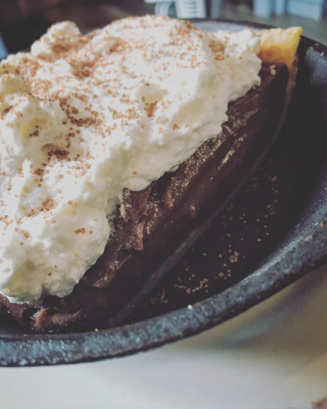 Dude. Chocolate Cream Pie