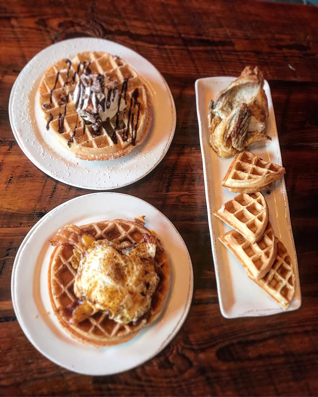 Our waffle selection for tomorrow night: Happiness is a Warm,…
