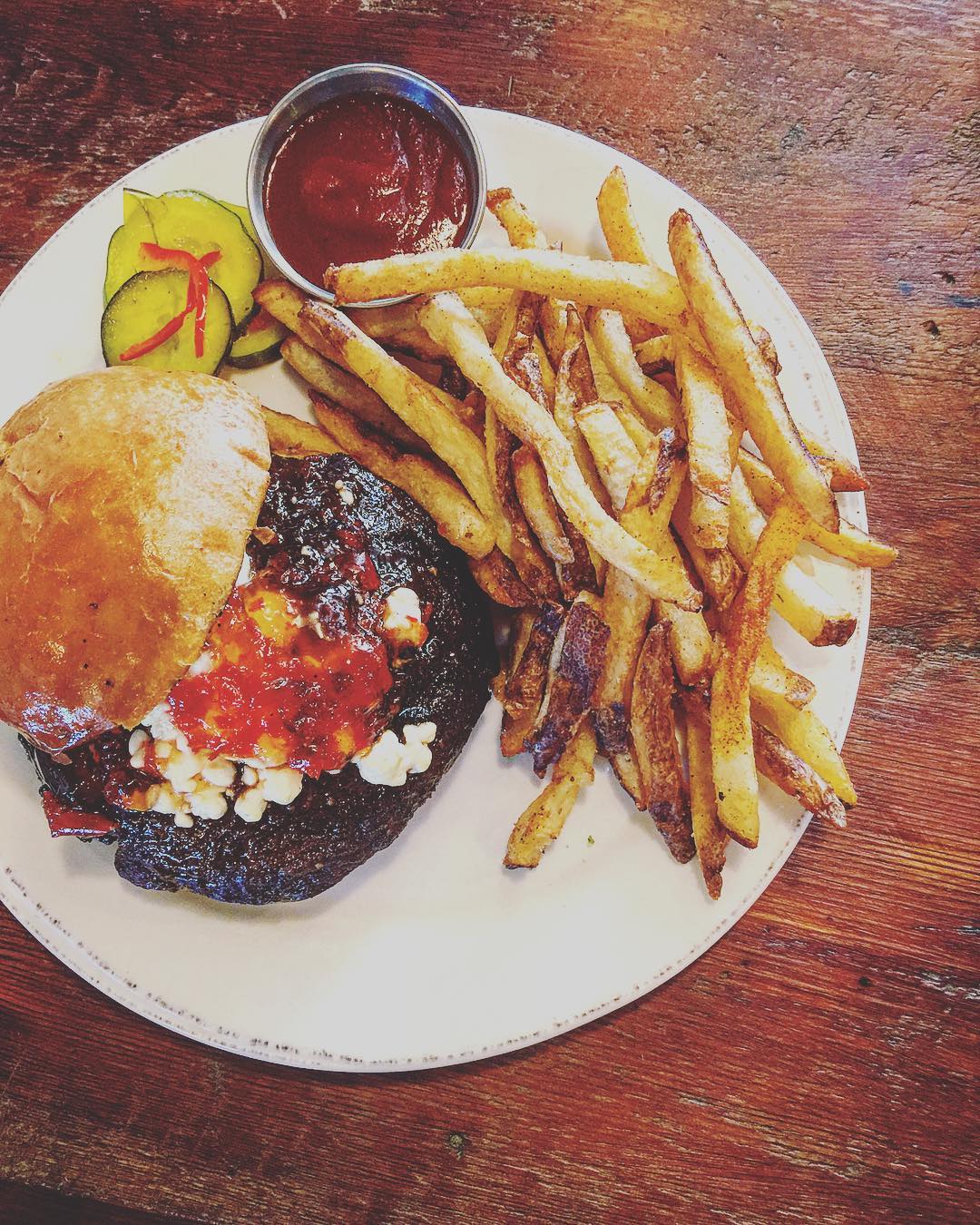 New Menu Sneak Peek #2: Vader’s Helmet. Smoked Portabello Mushroom…