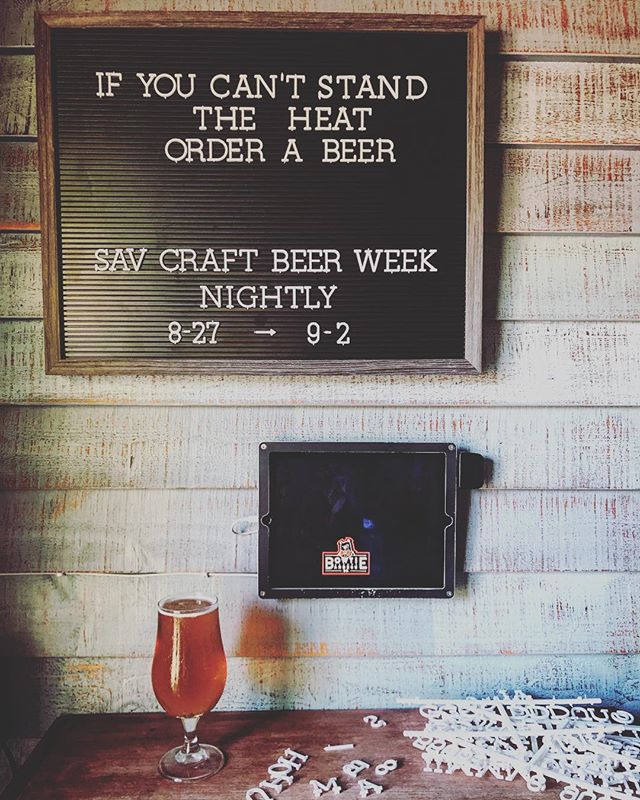 Savannah Craft Beer Week is upon us. We’ve got events…
