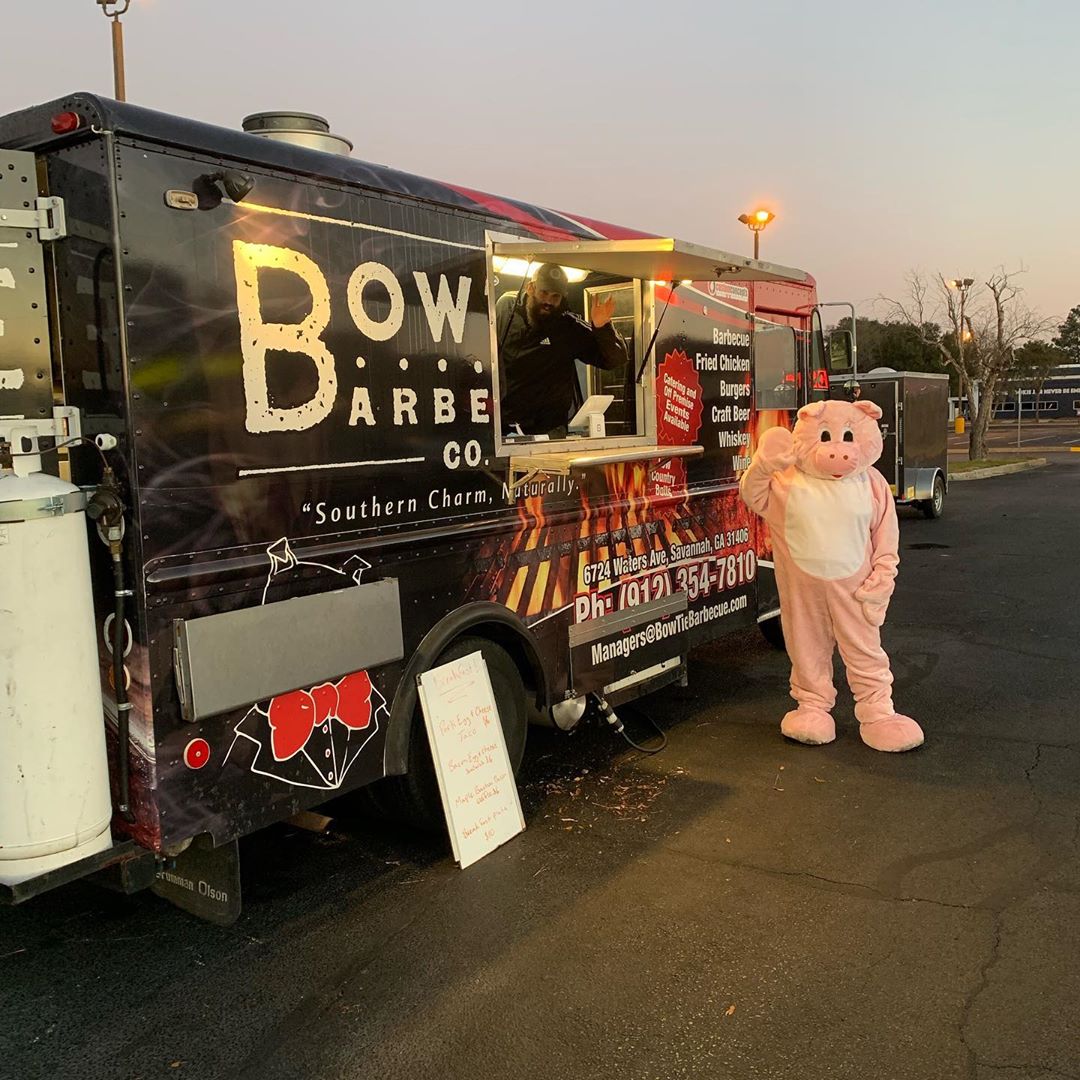 Matt and Beauregard are out back (Behind the Restaurant!) with…