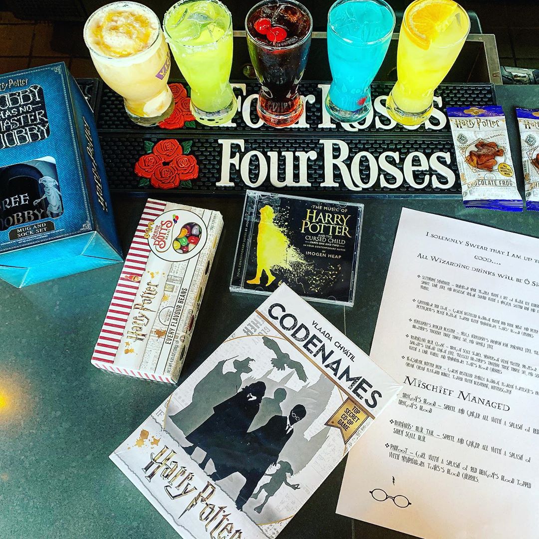 Harry Potter Trivia tonight at 6! Here are some of…